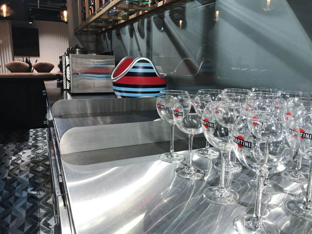 Барное оборудование в учебном классе «Bacardi»