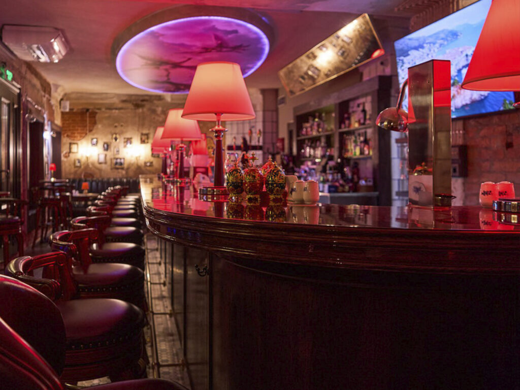 Барное нейтральное оборудование для лаунж-бара «Sobranie XIX»